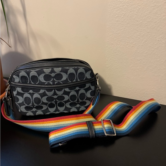 Denim Coach Bag - Picture 2 of 8